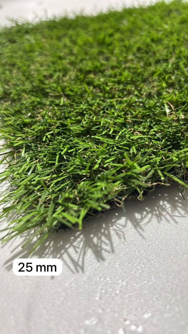 25 mm Otlu Çift Renk Çim Halı