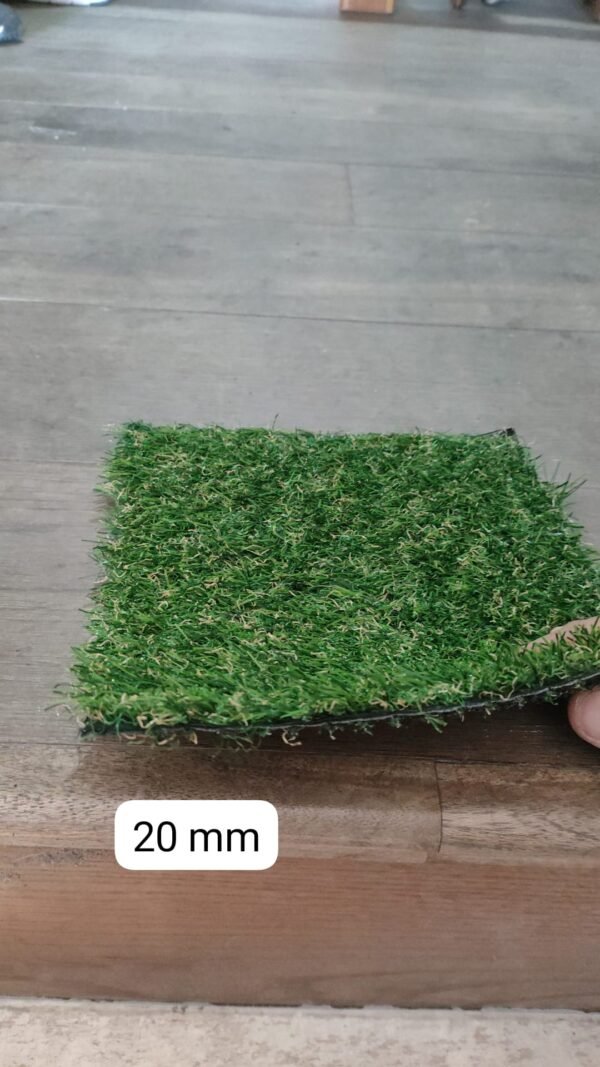 20 mm Otlu Çift Renk Çim Halı