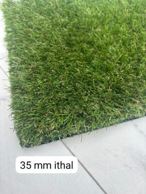 35 mm Otlu Çift Renk Çim Halı