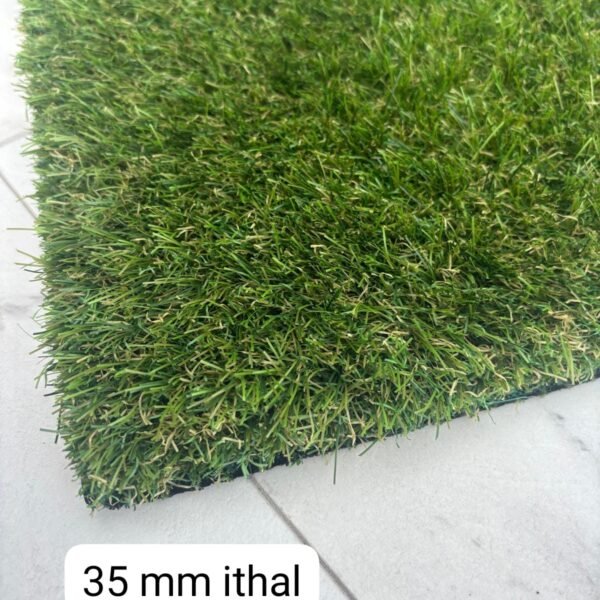 35 mm Otlu Çift Renk Çim Halı