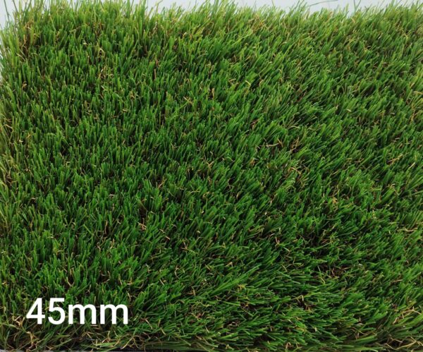 45 mm Otlu Çift Renk Çim Halı